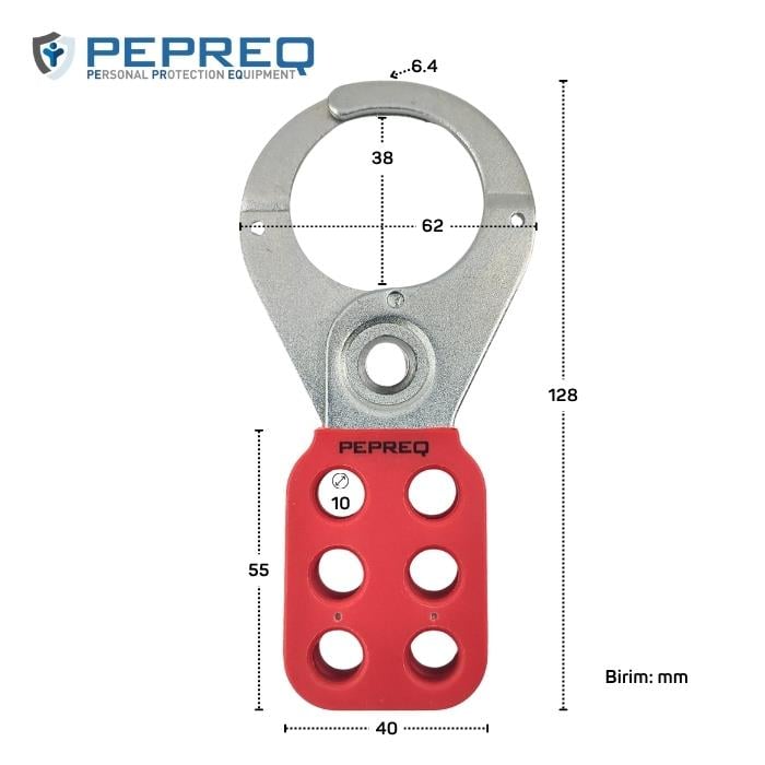 Çelik Kancalı Çoklayıcı (38mm) | PEPREQ CK02