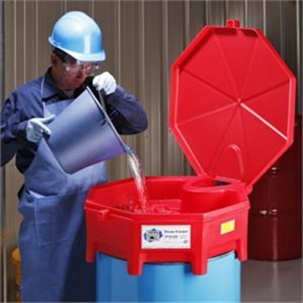 New Pig DRM672-BK | Menteşeli Kapaklı Varil Hunisi