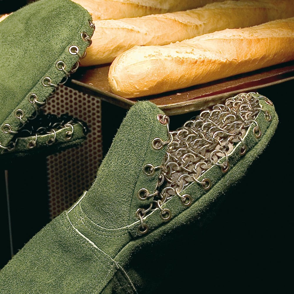 Juba 308 İş Eldiveni - Demir Halkalı Isı Geçirmez Süet