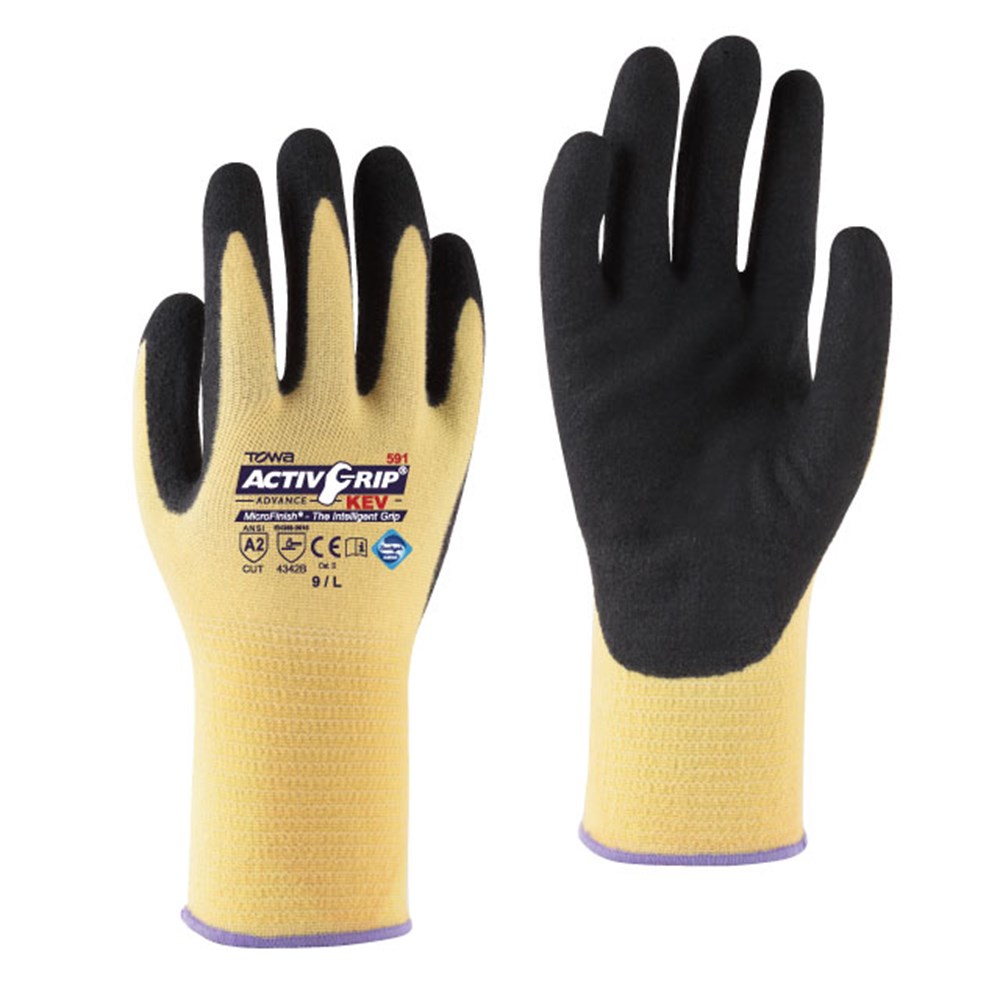 Kesilmeye Dayanıklı Kevlar Eldiven| ActivGrip 591