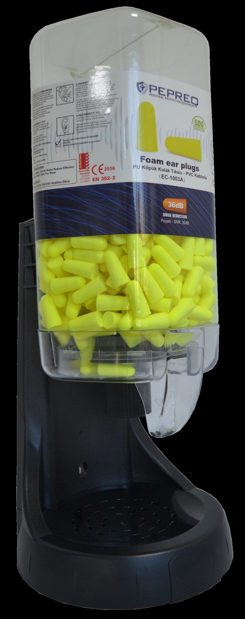 PEPREQ ED-500| Kulak Tıkacı Dağıtıcı Dispense (içi boştur)