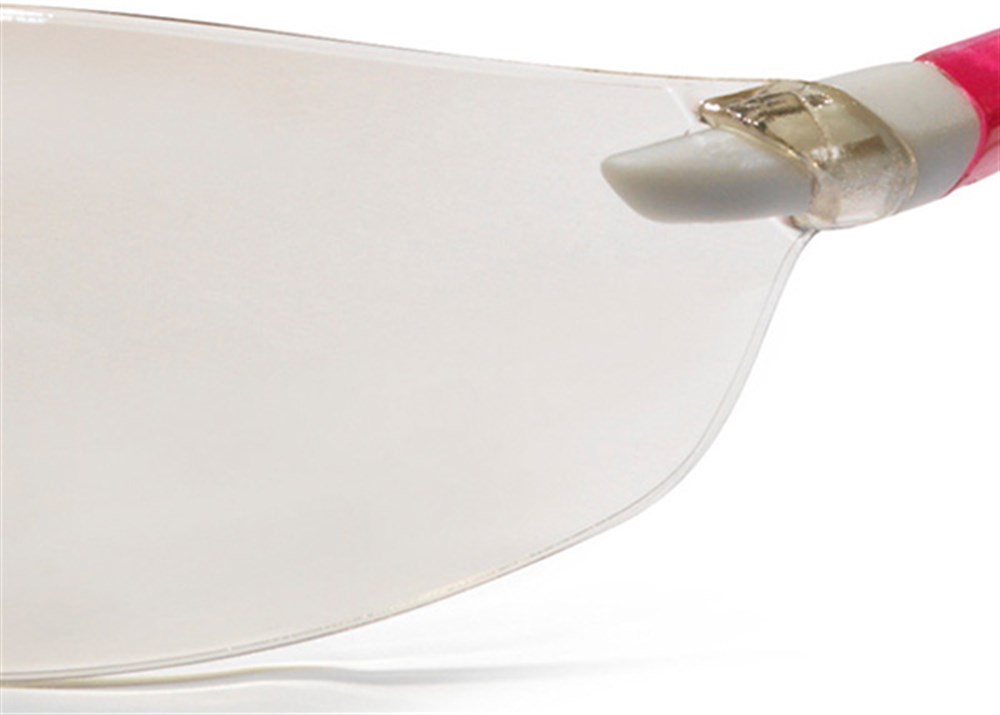 Swissone Seema İş Gözlüğü - Şeffaf Lens - Pembe Çerçeve - Bayanlara Özel Tasarım