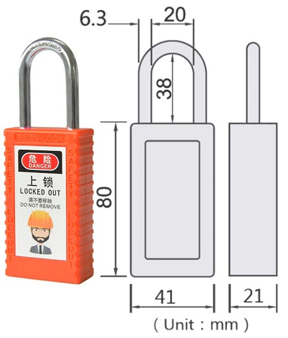 Uzun Gövdeli Güvenlik Kilidi EKED | 501