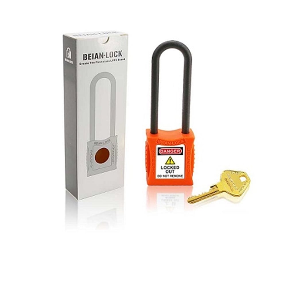 Uzun Kelepçeli Elektrikçi Kilidi - Antimanyetik | 202L