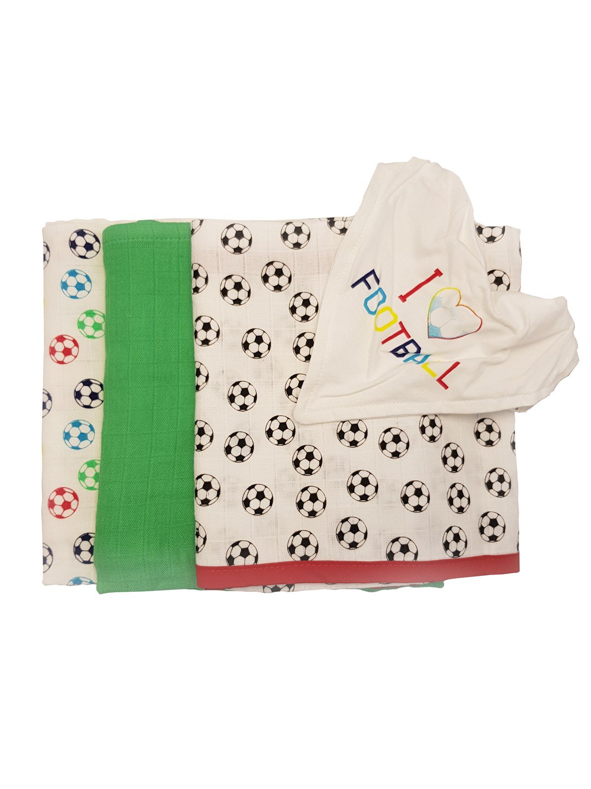 Baskılı Müslin Önlük Set