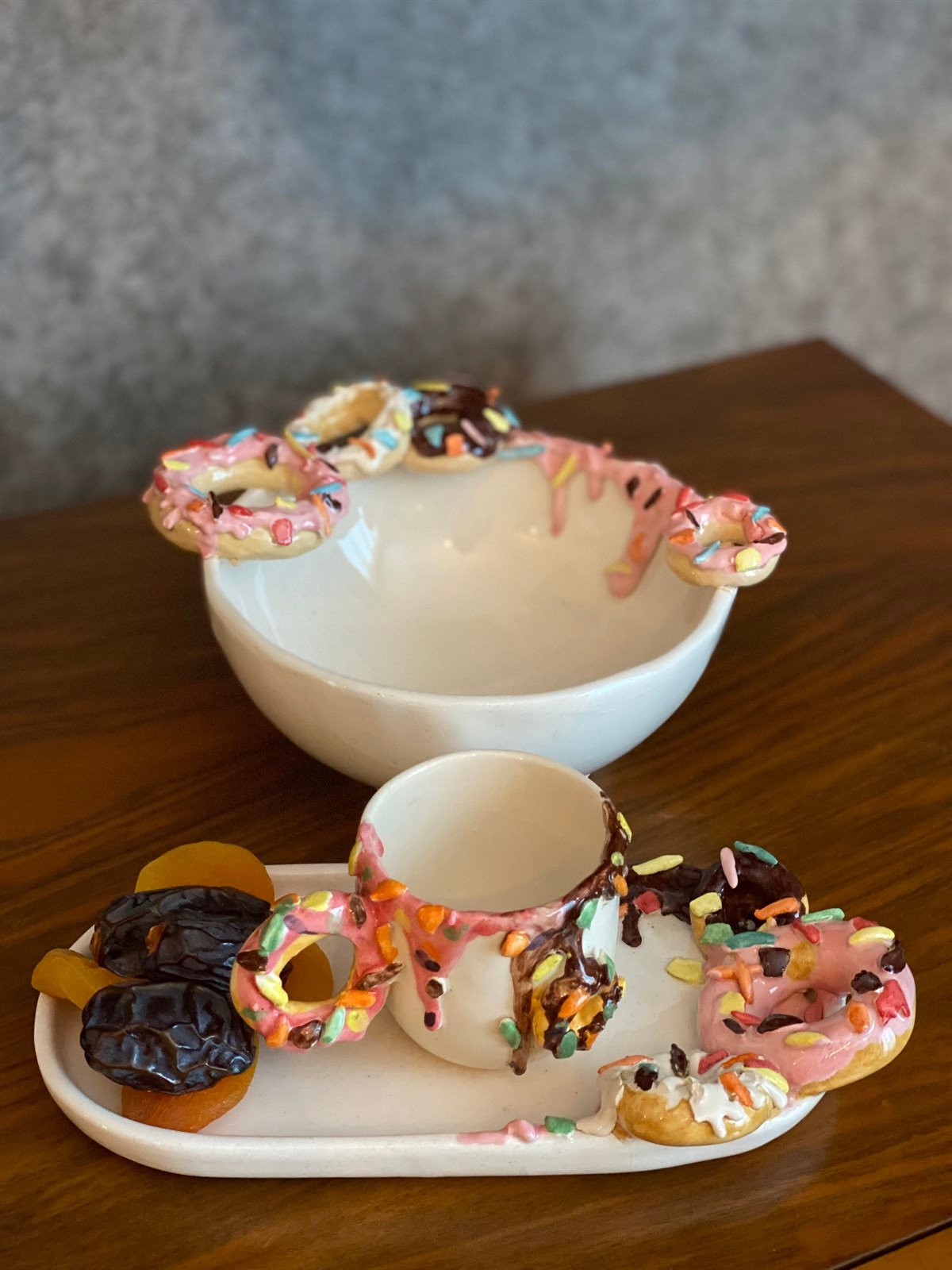 Donut Seramik Kase