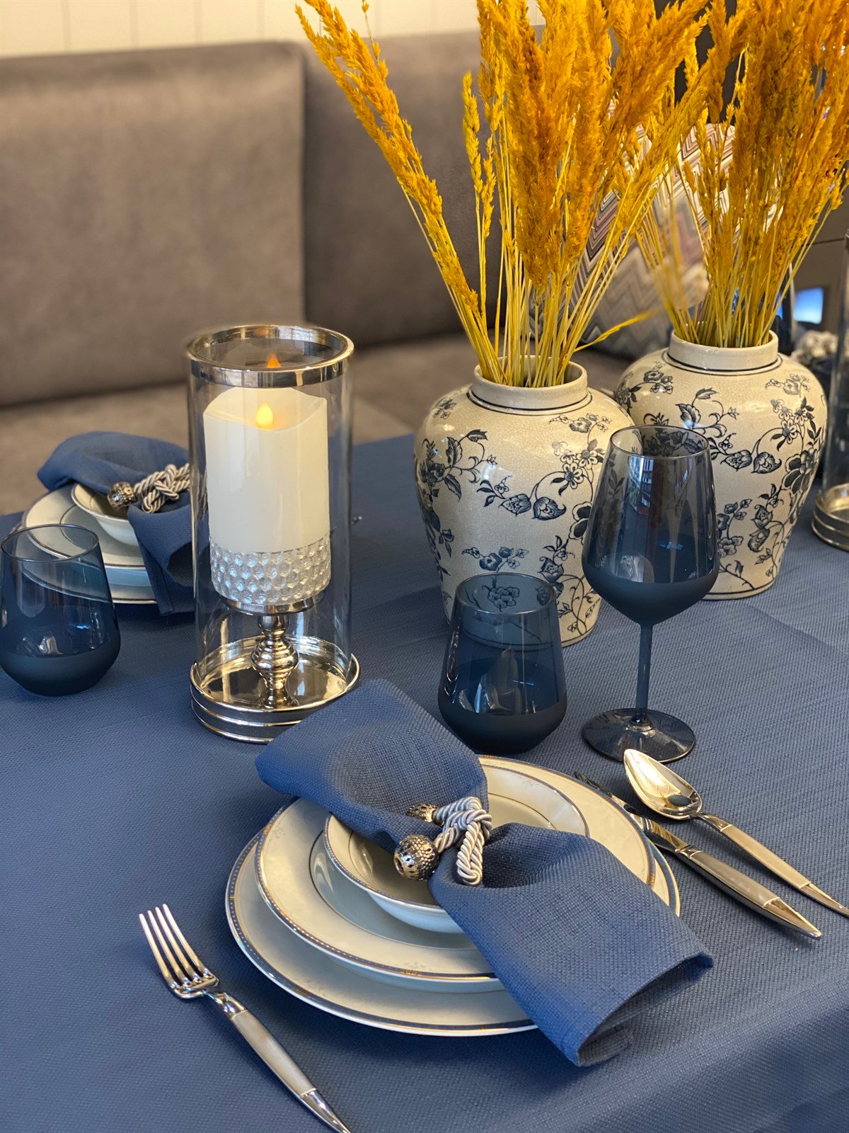 Mia Simsiz İndigo Peçete