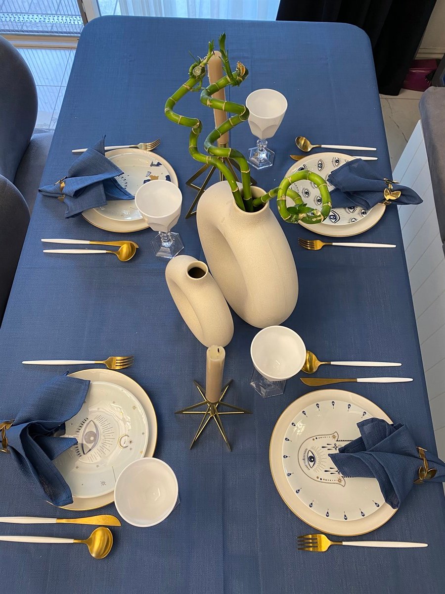 Mia Simsiz İndigo Peçete