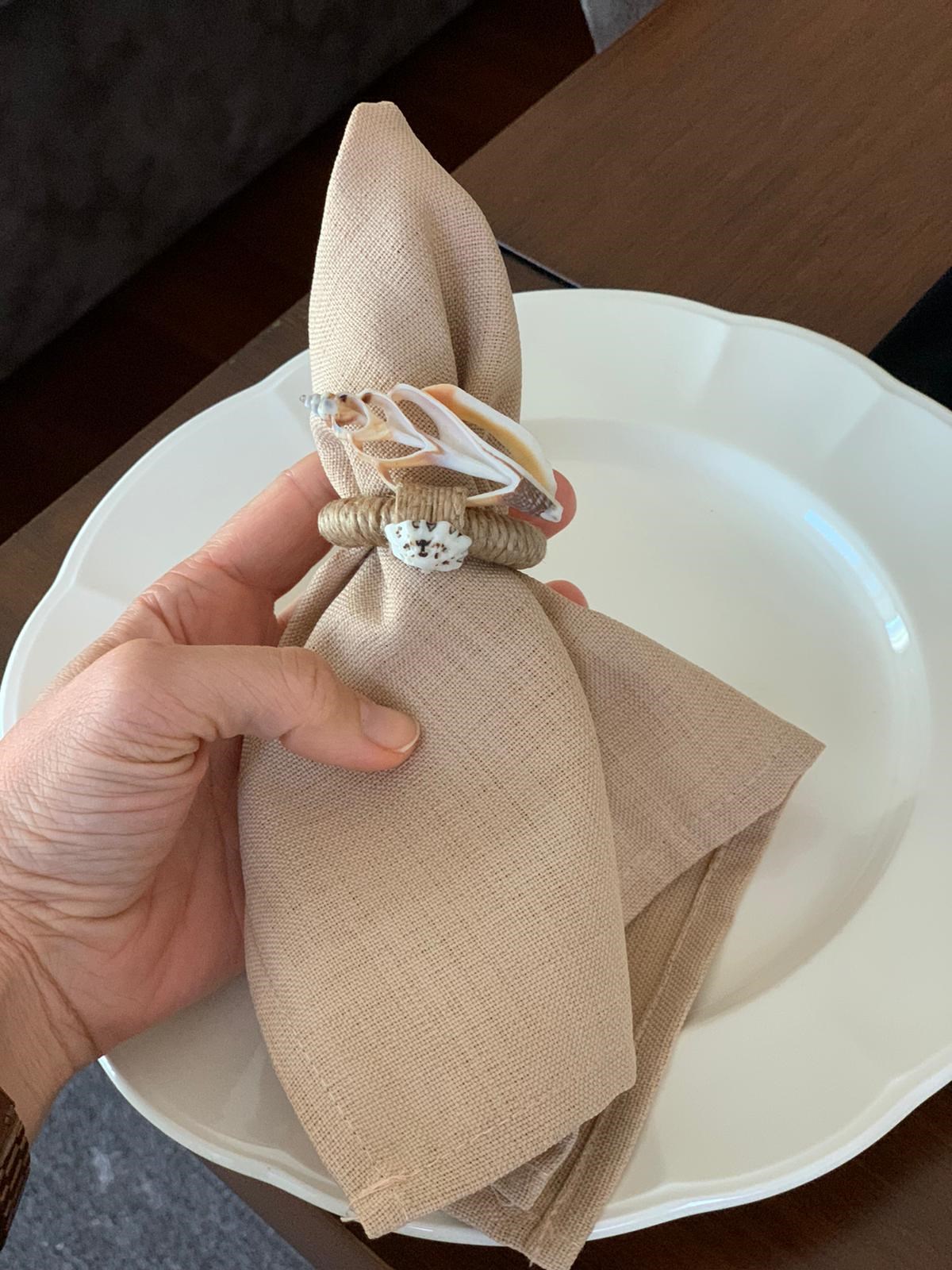 Peçete Halkası - Seashell