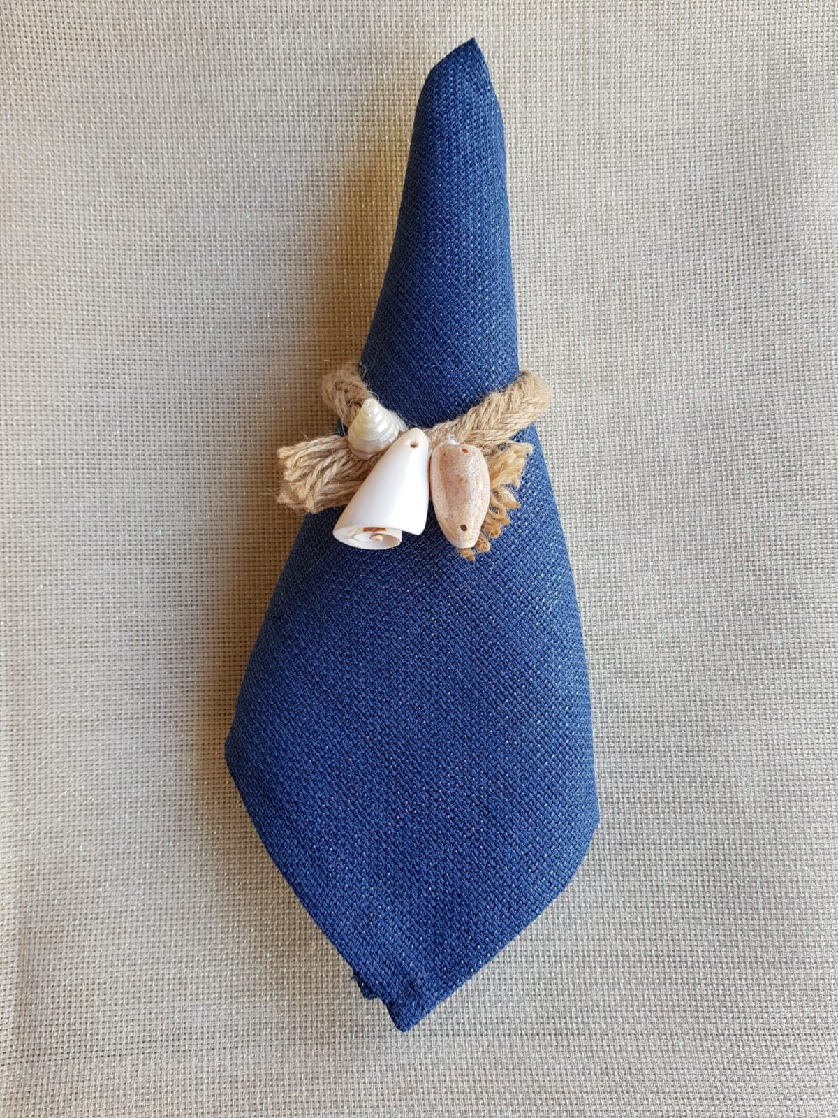 Peçete İndigo Simli