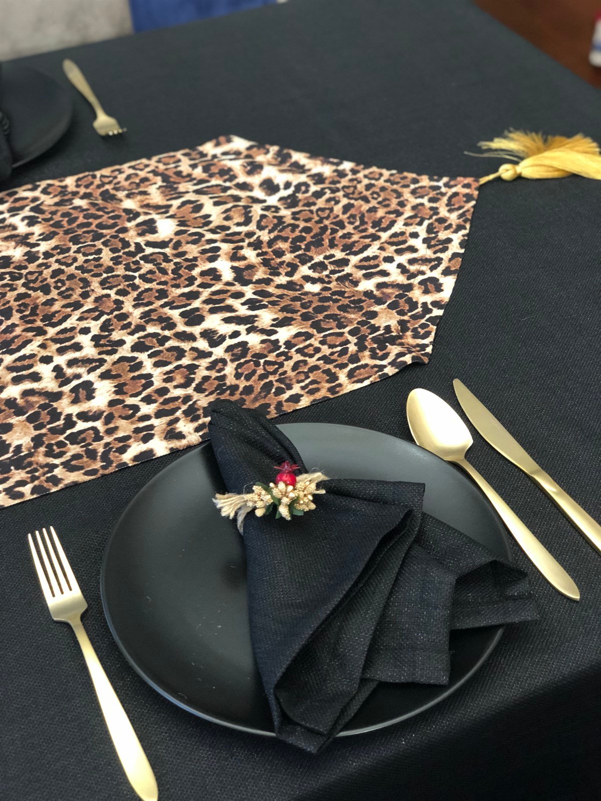 Runner Leopar Desenli