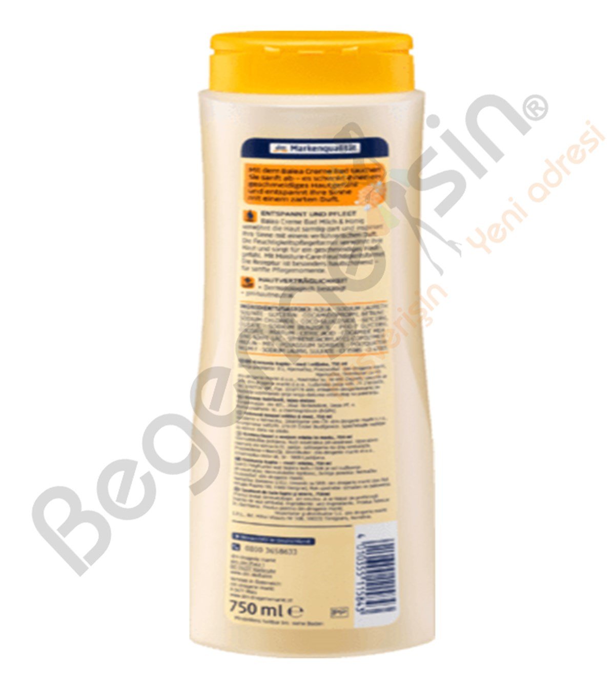 Balea Creme Bad Milch & Honig Balea Kremalı banyo sütü & bal, 750 ml