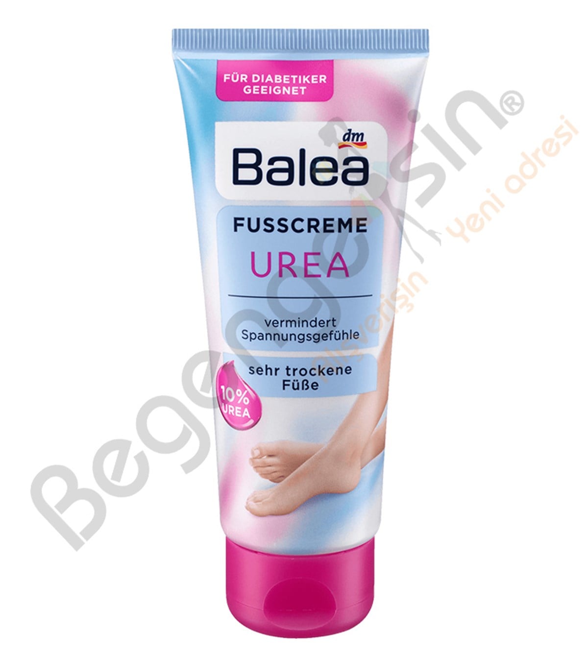 Balea Fusscreme Urea Ayak Kremi % 10 üre içeren yoğun nemlendirici 100 ml