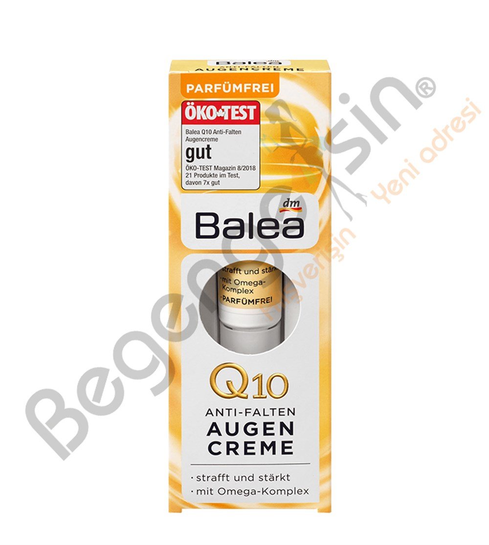 Balea Q10 Anti-Falten Kırışıklık Karşıtı Göz Kremi 15ml