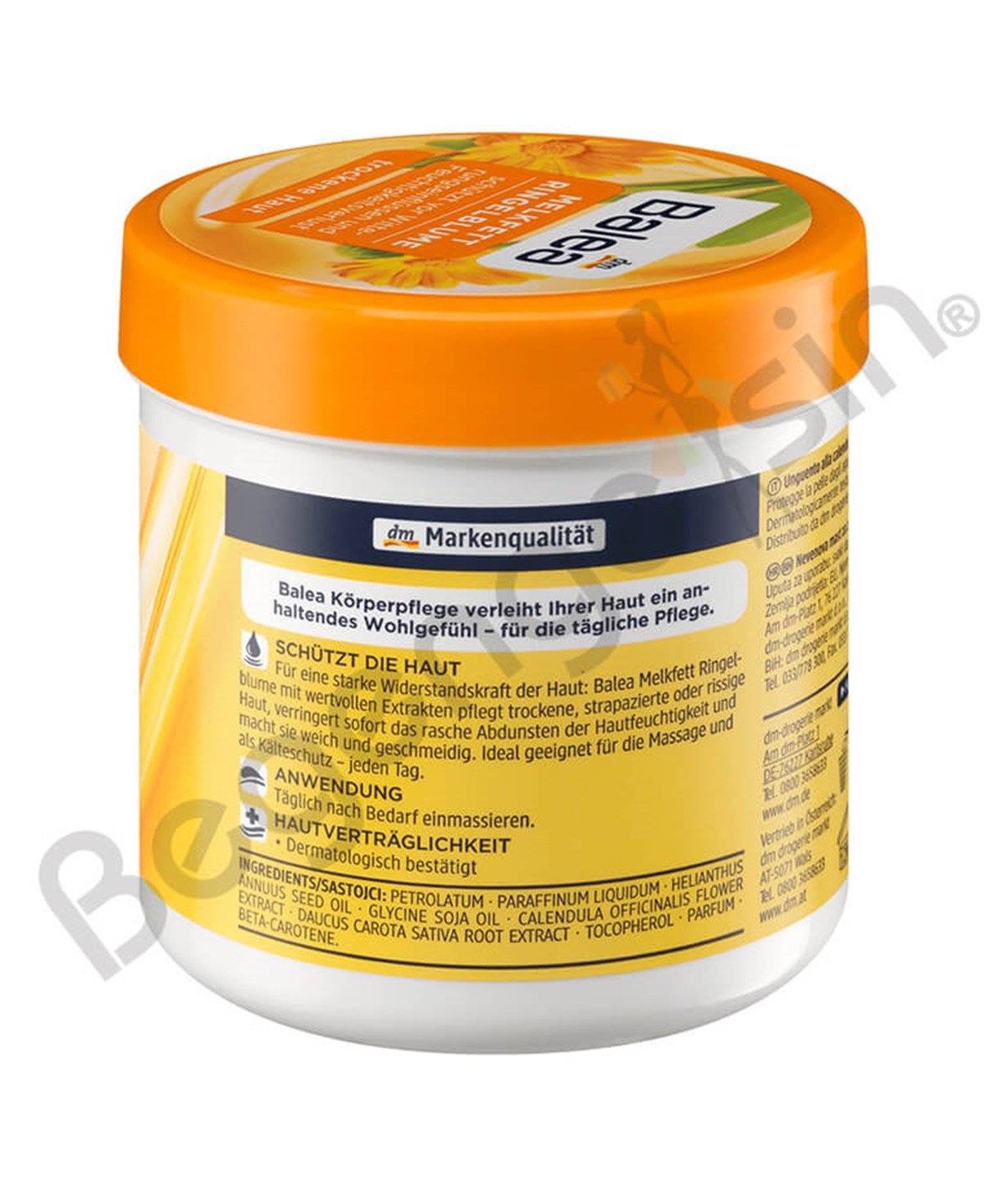 Balea Melkfett Ringelblume sağım kadife çiçeği  250 ml