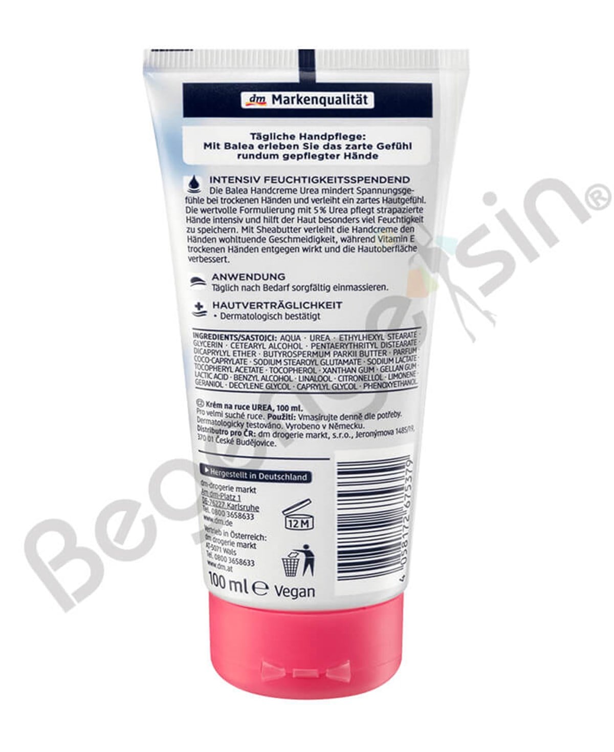 Balea Handcreme Urea Balea El Kremi Üre 100 ml