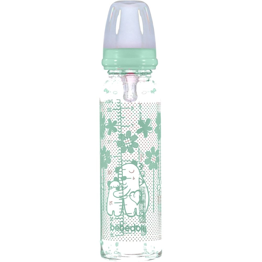 Bebedor Isıya Direniçli Cam Biberon 3+ay 240ml