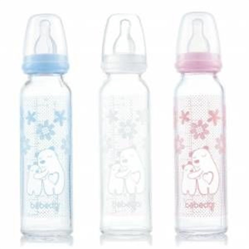 Bebedor Isıya Direniçli Cam Biberon 3+ay 240ml