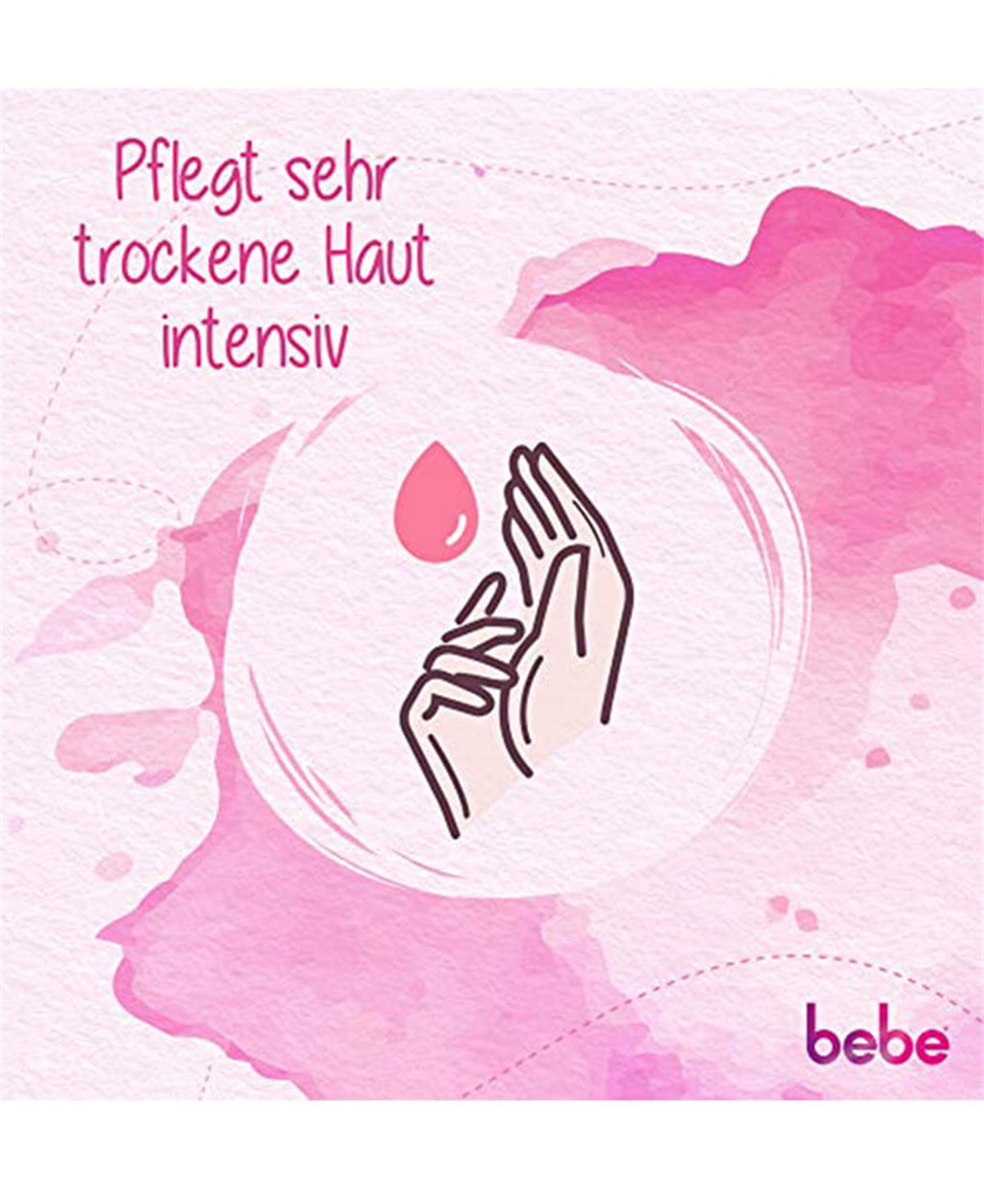 Bebe Handcreme intensive, Argan ve tatlı badem yağı içeren yoğun el kremi 75 ml