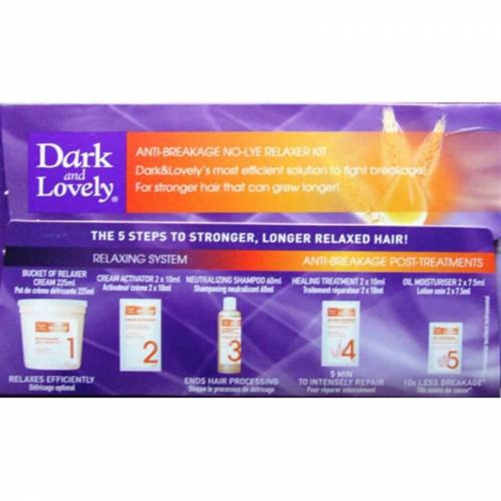Dark and Lovely ANTI BREAKAGE NO-LYE RELAXER REGULAR NORMAL