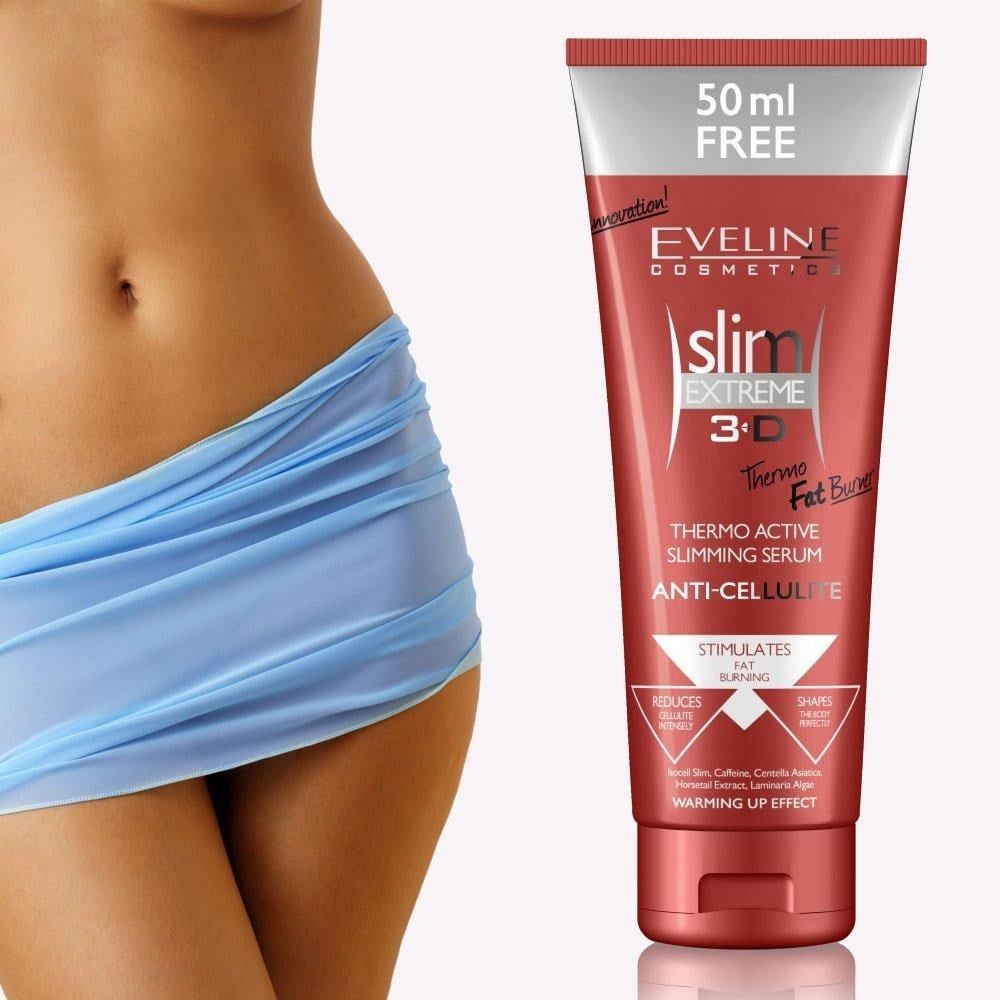 Eveline Slim Extreme 3D Thermo Aktif Zayıflama Serum Anti Selülit Yağ Yakıcı