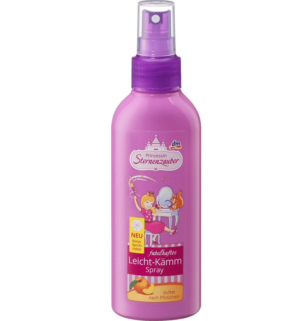 Kızlar İçin Saç Sprey  Prinzessin Sternenzauber fabelhaftes Leicht-Kämm Spray muhteşem 100 ml