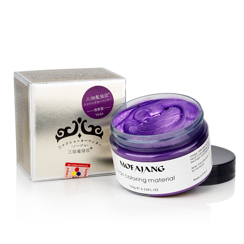 Mofajang Saç Renklendiren Mor Renkli Wax 120 gr