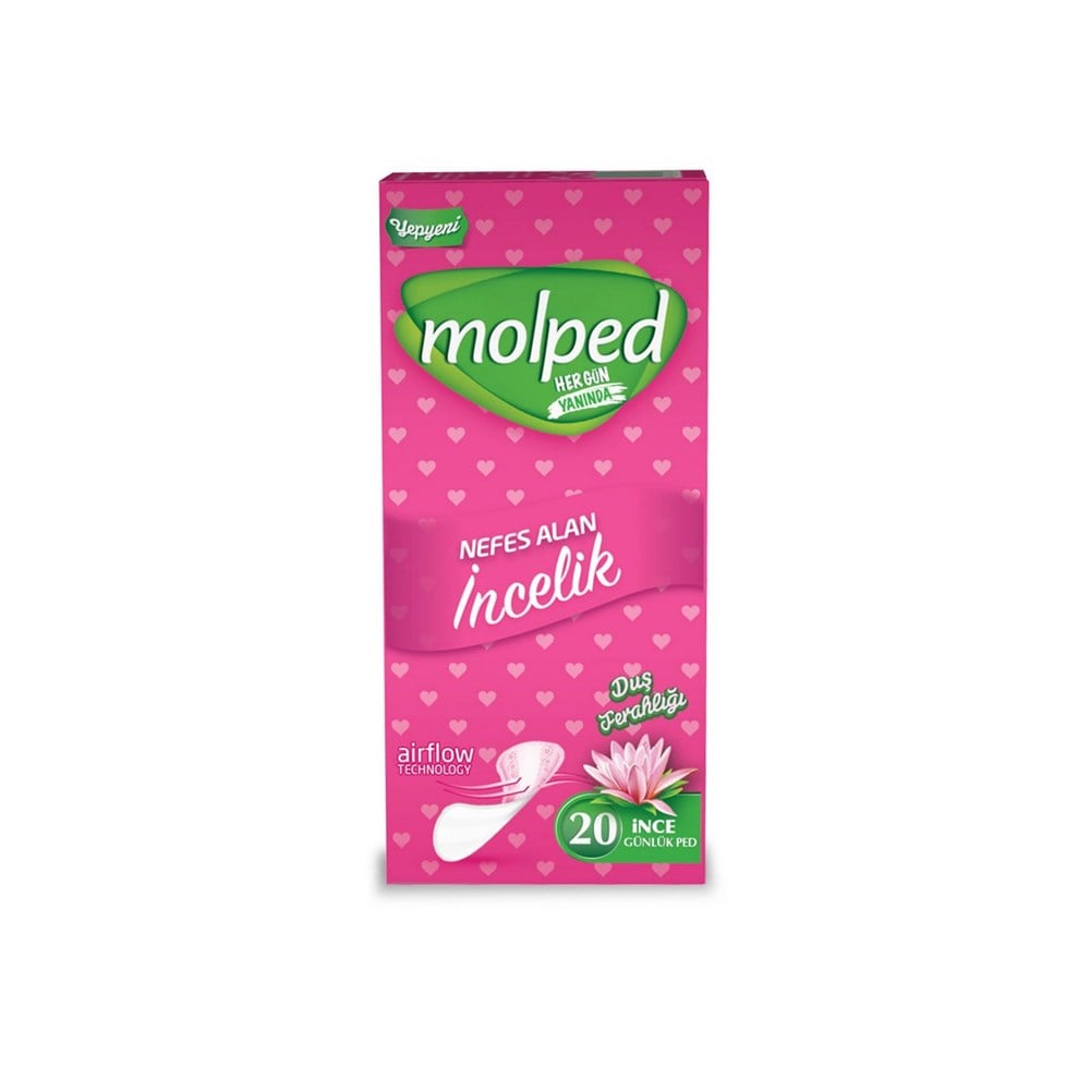 MOLPED Nefes Alan İncelik 20 İNCE GÜNLÜK PED