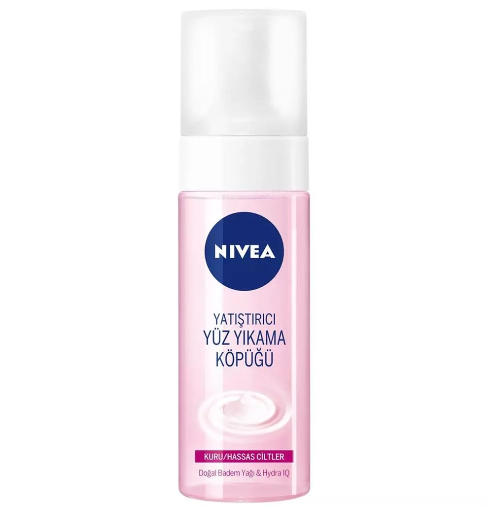 NIVEA YATIŞTIRICI YÜZ YIKAMA KÖPÜĞÜ KURU CİLTLER İÇİN 150ml
