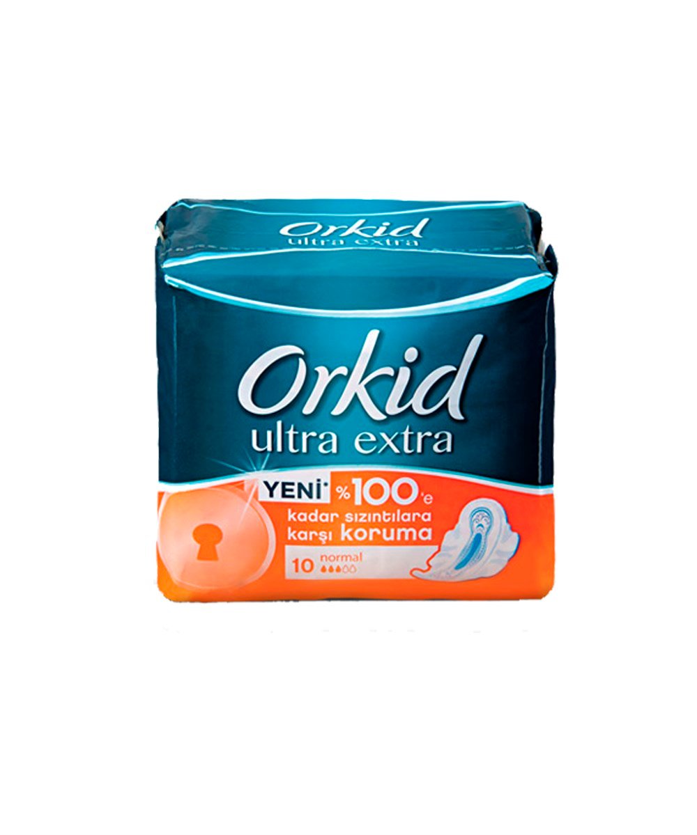 Orkid Ultra Extra yeni %100'e kadar sızıntılara karşı koruma 10 normal
