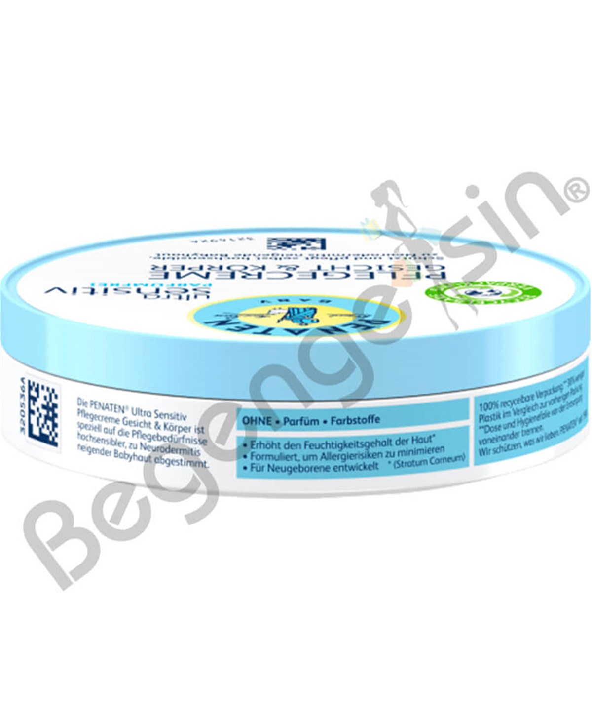 Penaten Pflegecreme ultra sensitiv Gesicht Körper ultra hassas yüz ve vücut, 100 ml