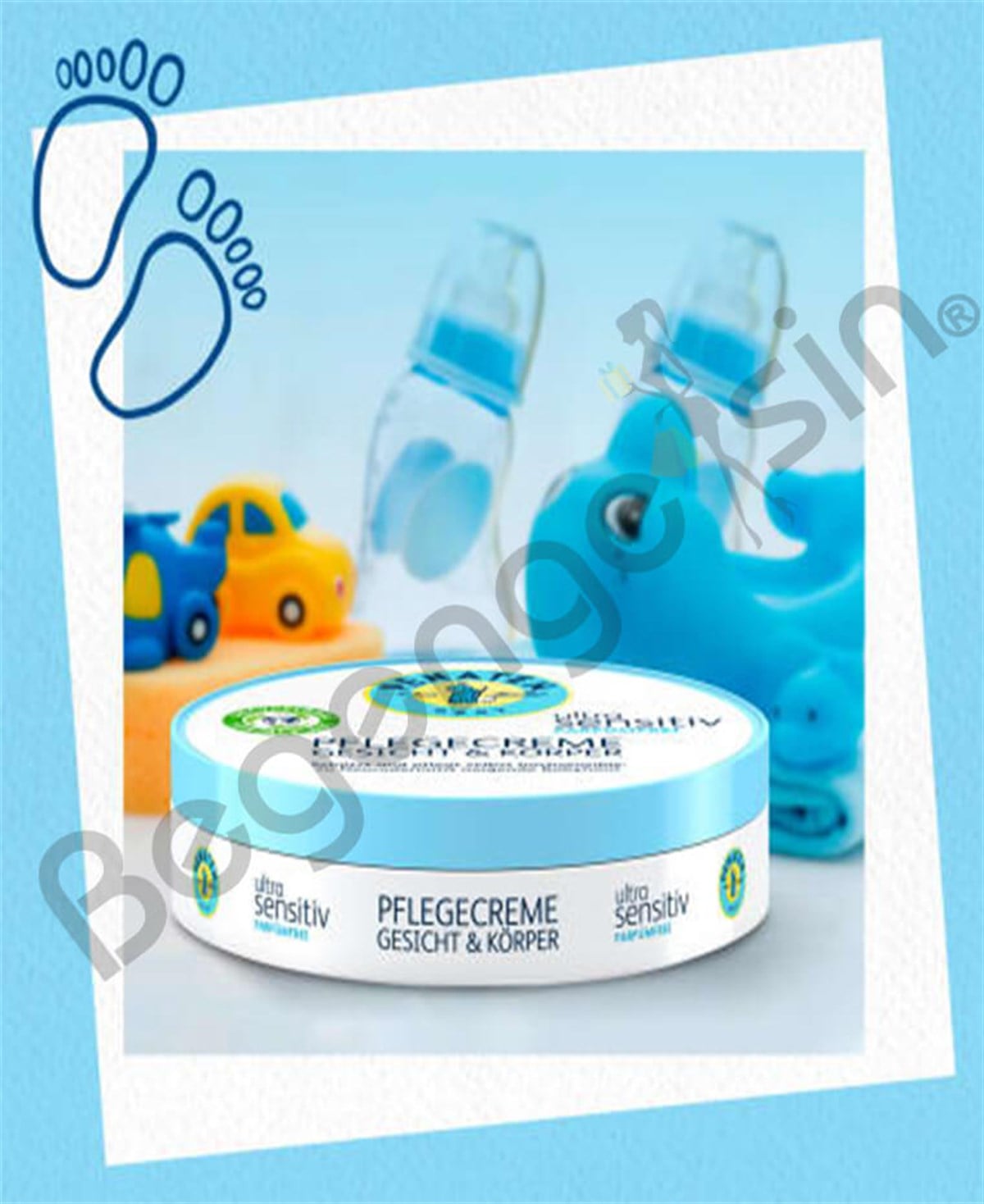 Penaten Pflegecreme ultra sensitiv Gesicht Körper ultra hassas yüz ve vücut, 100 ml