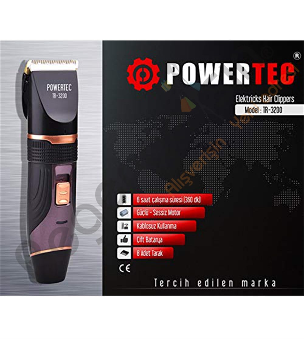 POWERTEC TR-3200 TRAŞ MAKİNESİ