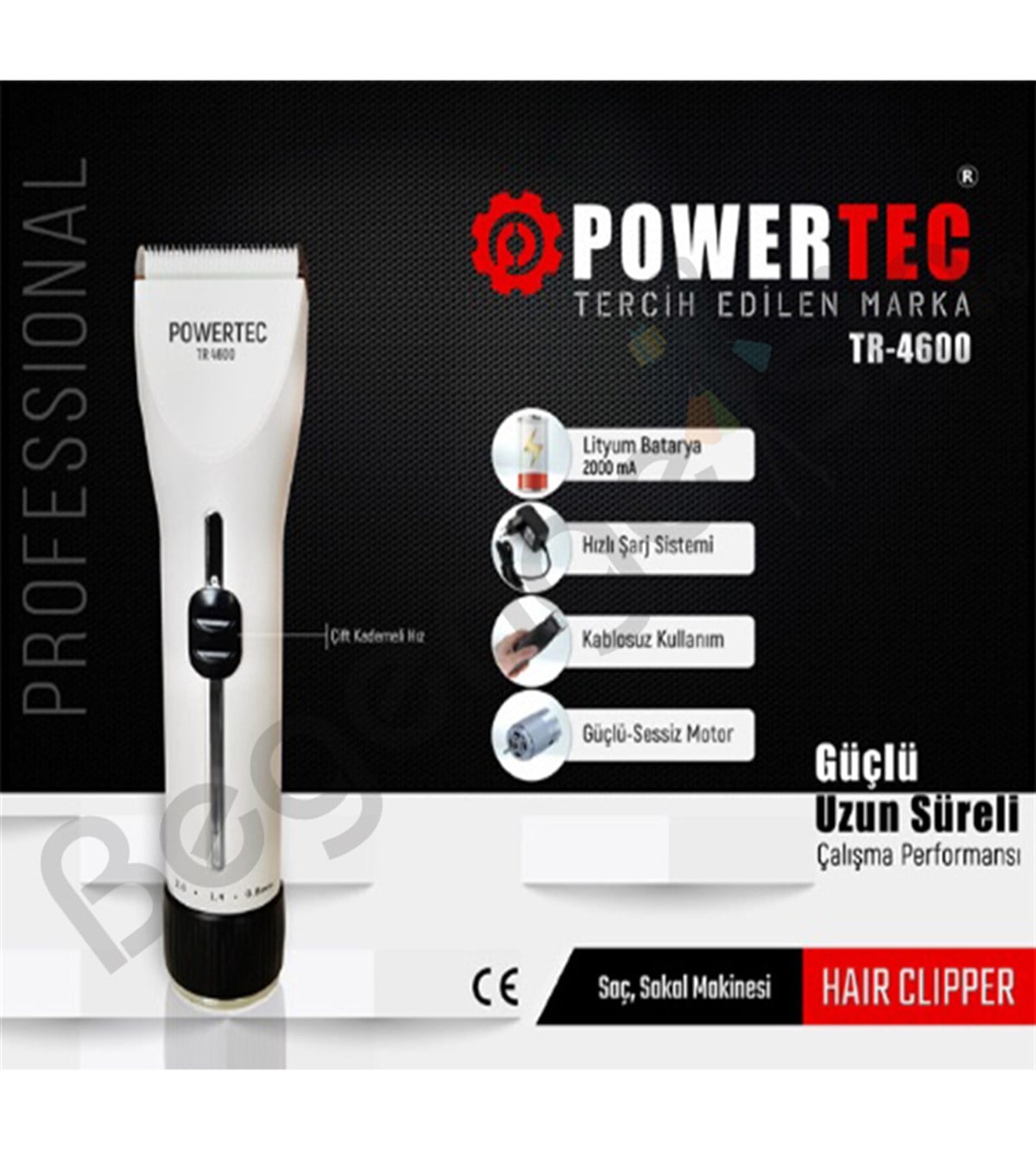 POWERTEC TR-4600 TIRAŞ MAKİNESİ