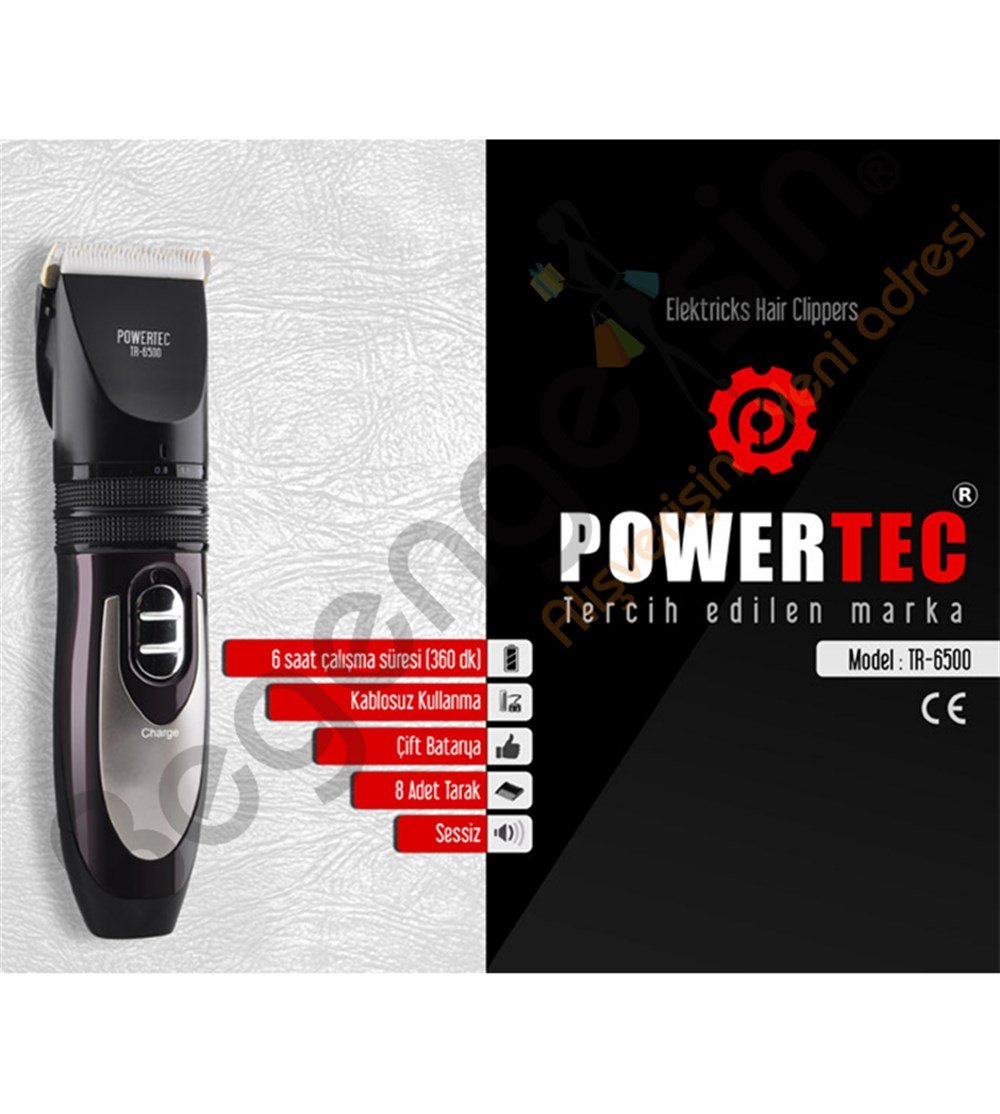 POWERTEC TR-6500 TRAŞ MAKİNESİ