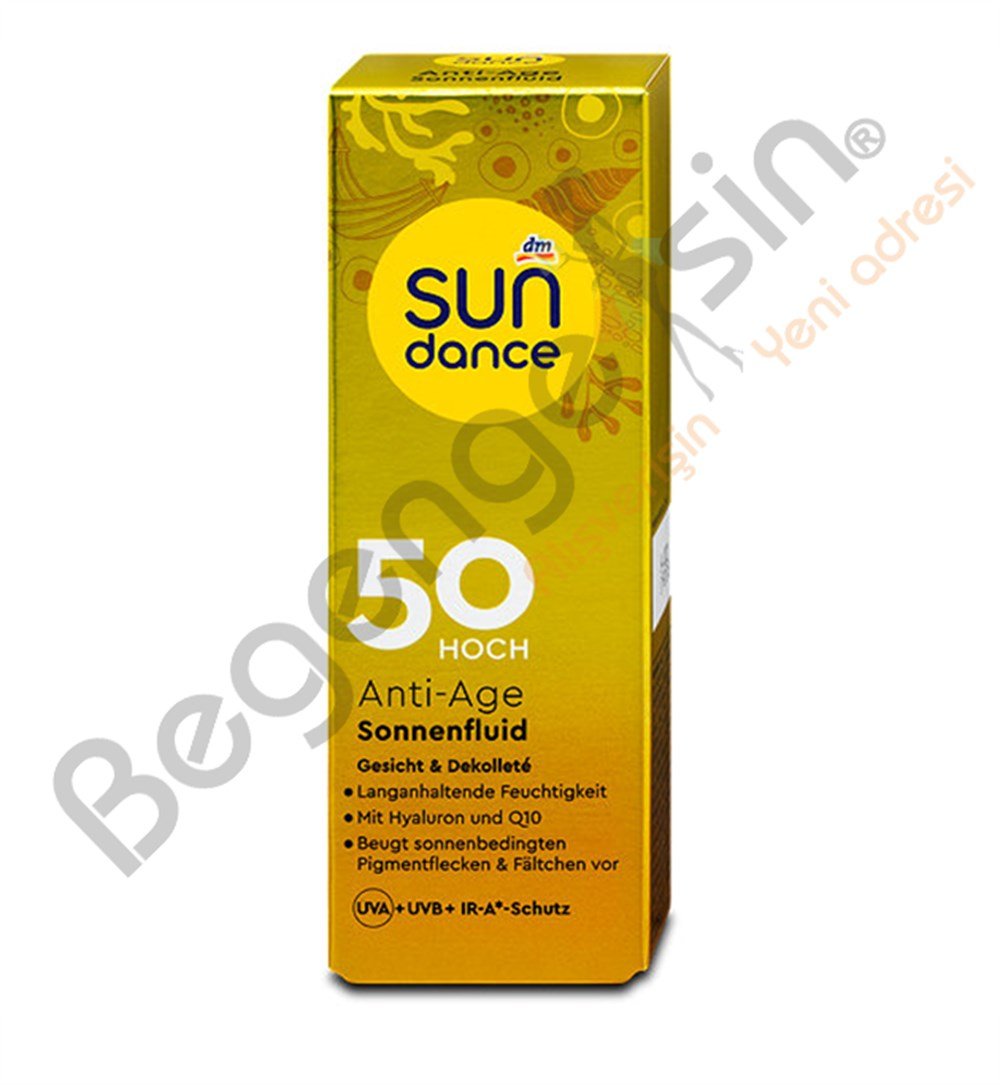 SUNDANCE Anti-Age Sonnenfluid Yaşlanma Karşıtı Güneş sıvısı SPF 50 50 ml