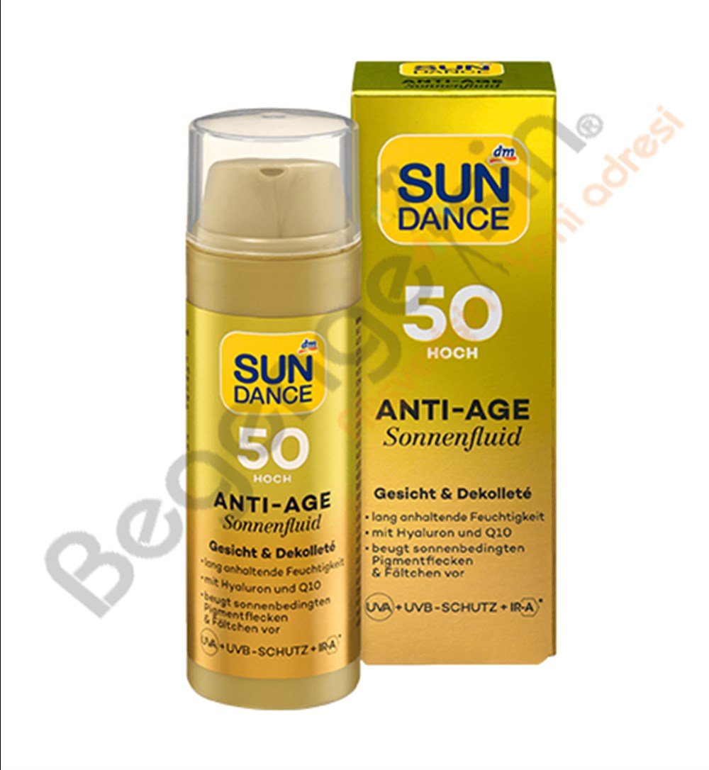 SUNDANCE Anti-Age Sonnenfluid Yaşlanma Karşıtı Güneş sıvısı SPF 50 50 ml