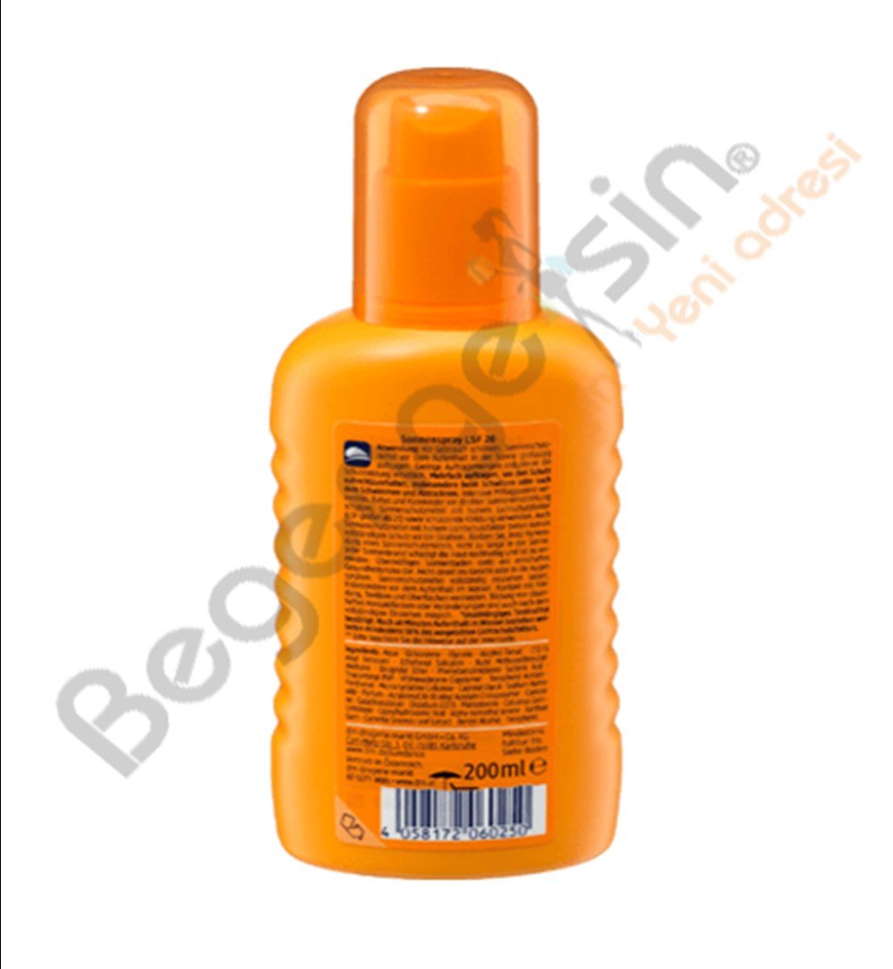 SUNDANCE Transparentes Şeffaf Sunspray SPF 20 200 ml