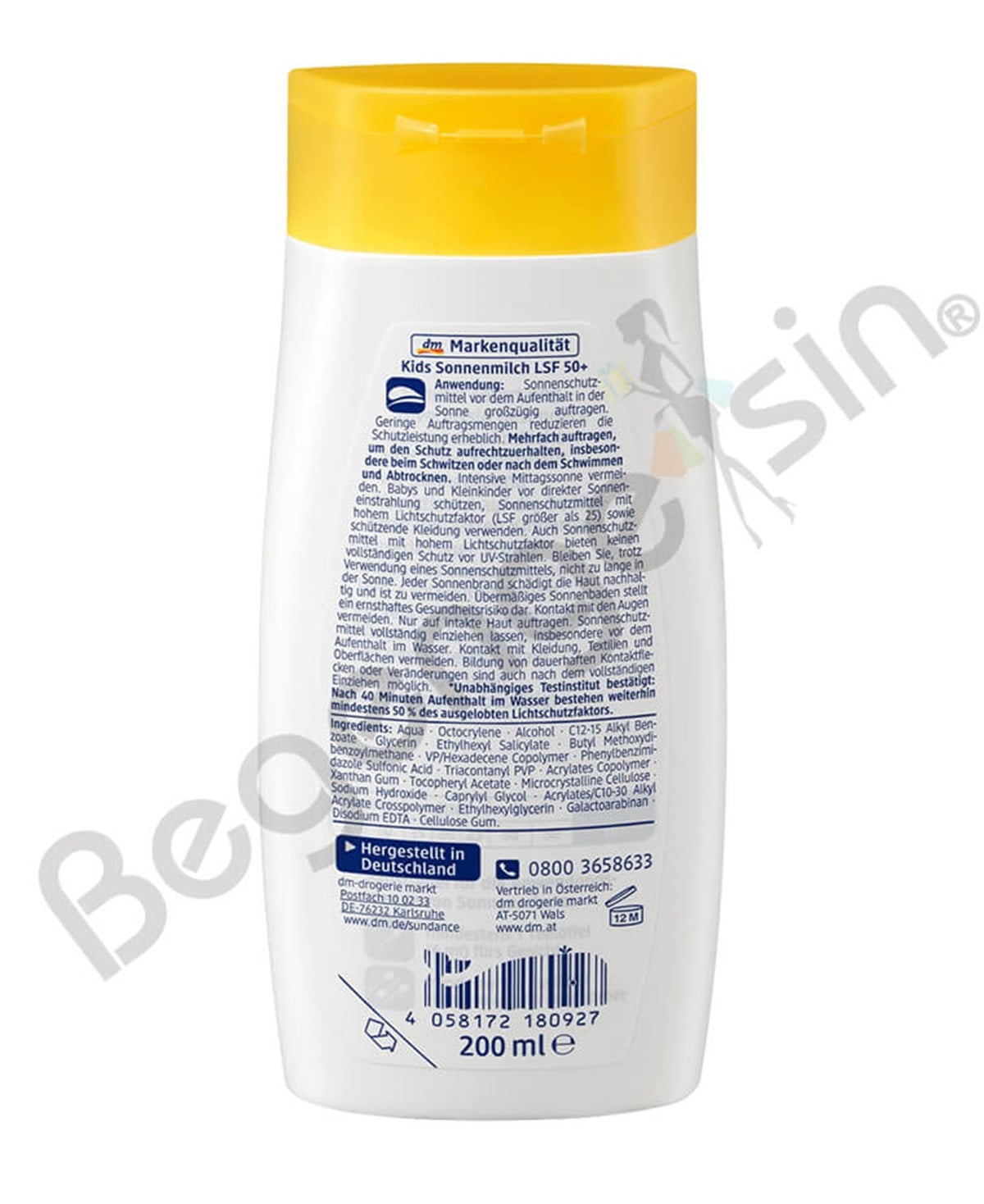 SunDance Kids Med Ultra Sensitive Sonnenmilch Güneş Sütü Ultra Hassas50+