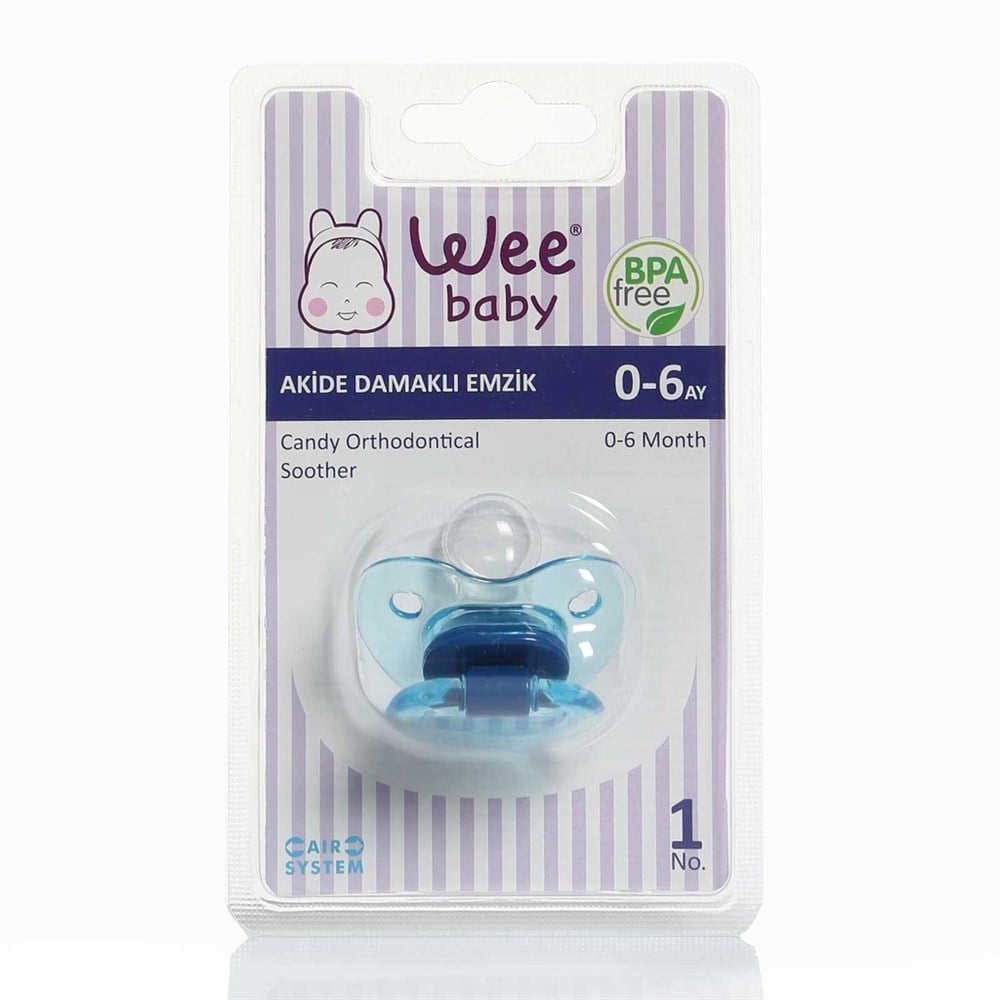 Wee baby Akide Damaklı Emzik 0-6ay