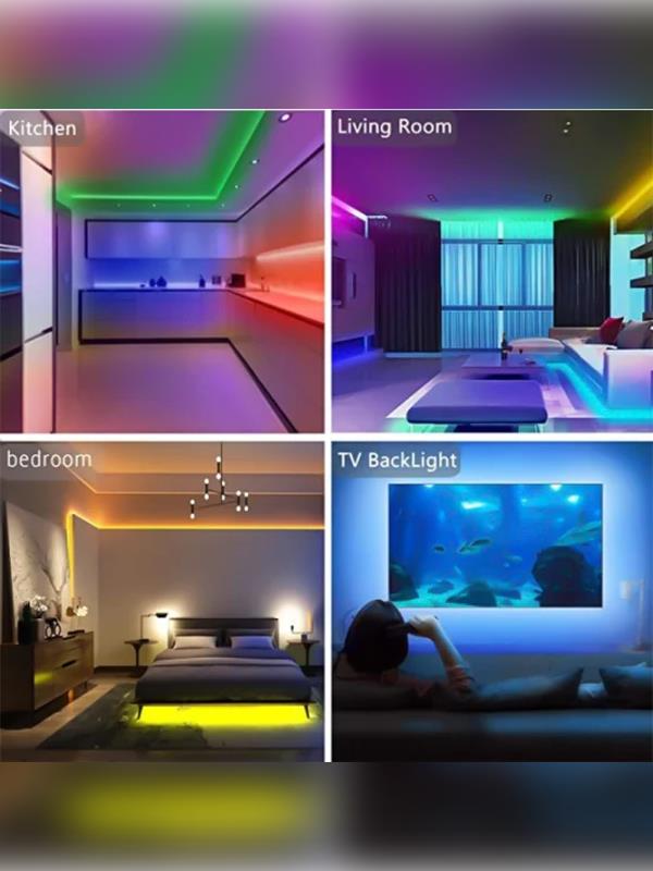 10 METRE SMART LED KUMANDALI YENİ NESİL SESE DUYARLI 