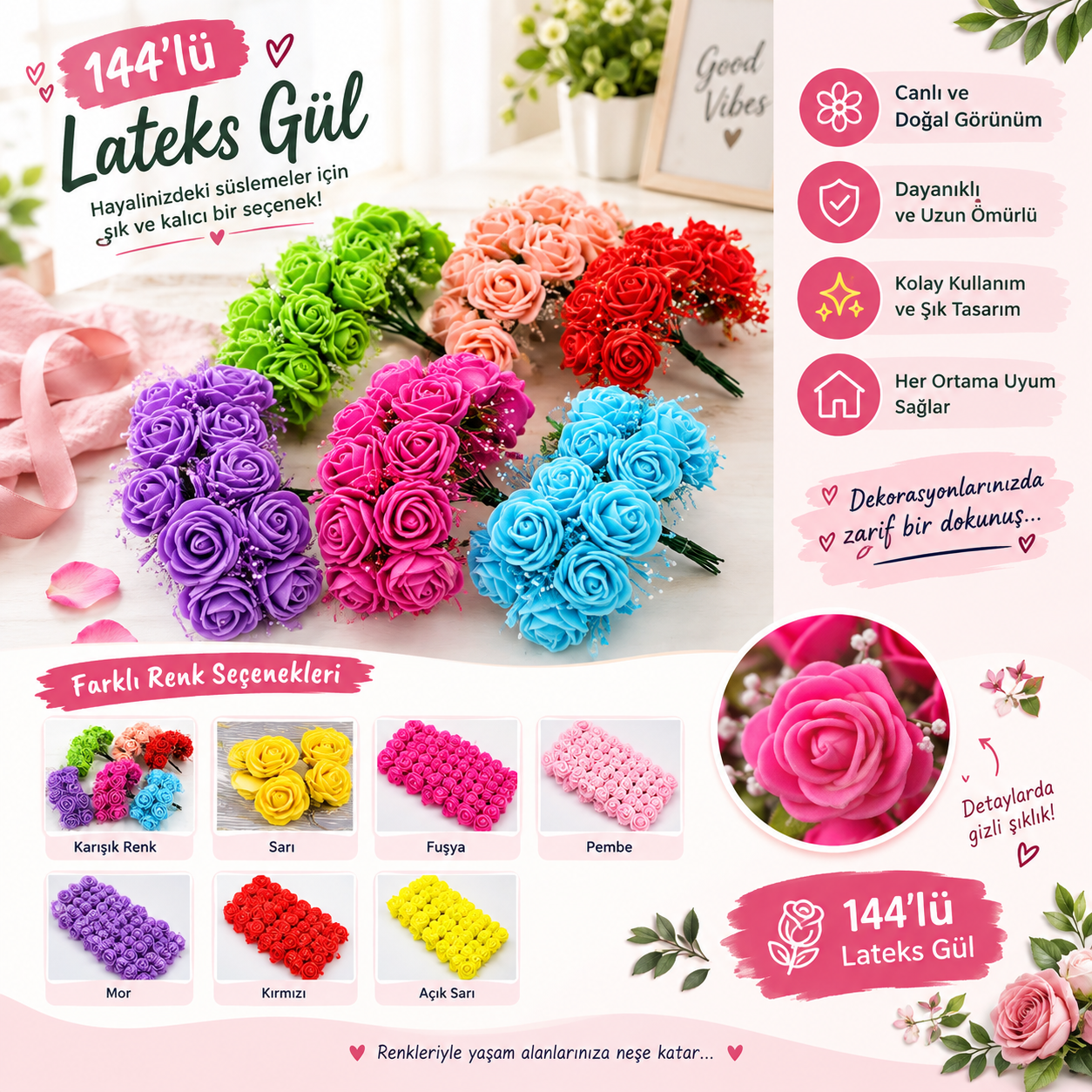 144 LÜ LATEKS GÜL 