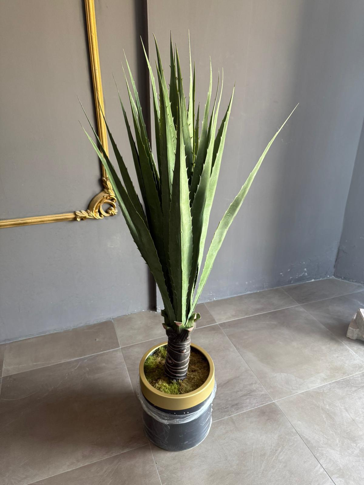 150 cm Yapay Aloe Vera Ağacı
