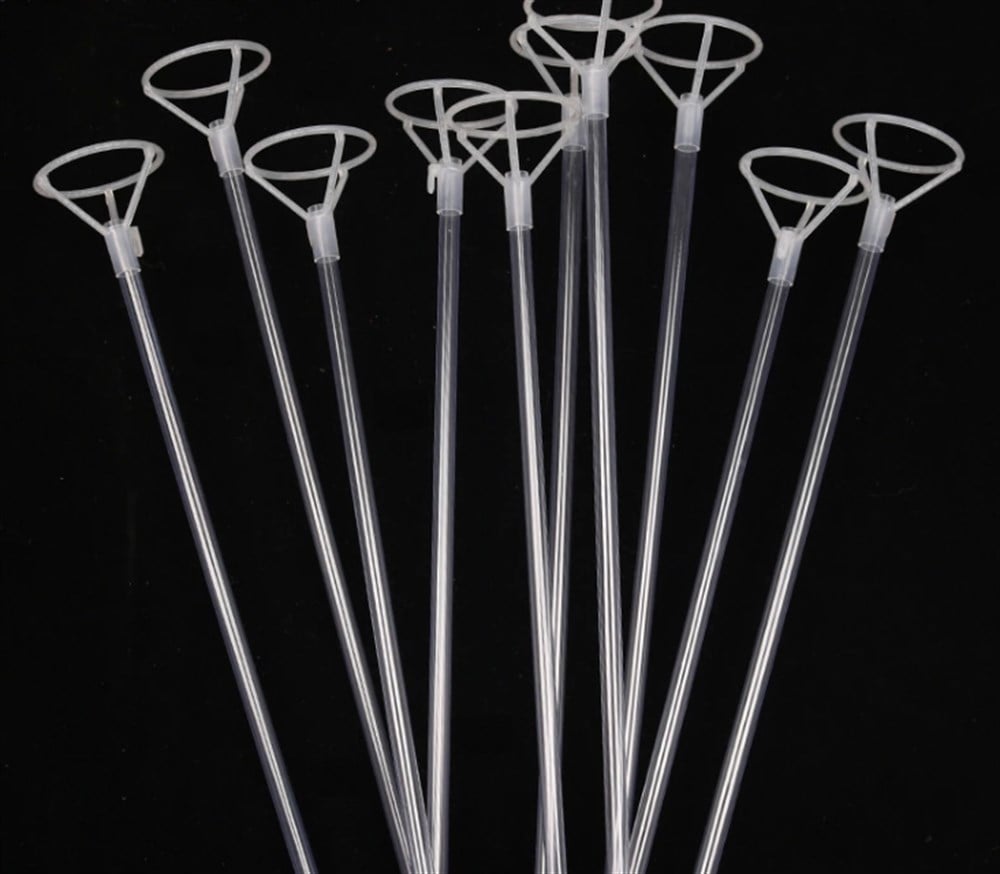 3 M LED ŞEFFAF BALON ÇUBUKLU FULL SET LEDLİ BALON