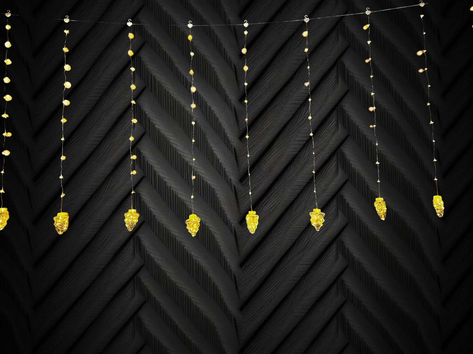 3X1 Çam Ağacı Peri Perde Led 