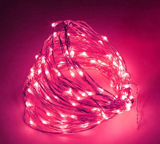 5 M KIRMIZI PERİ LED TEL LED ANİMASYONLU
