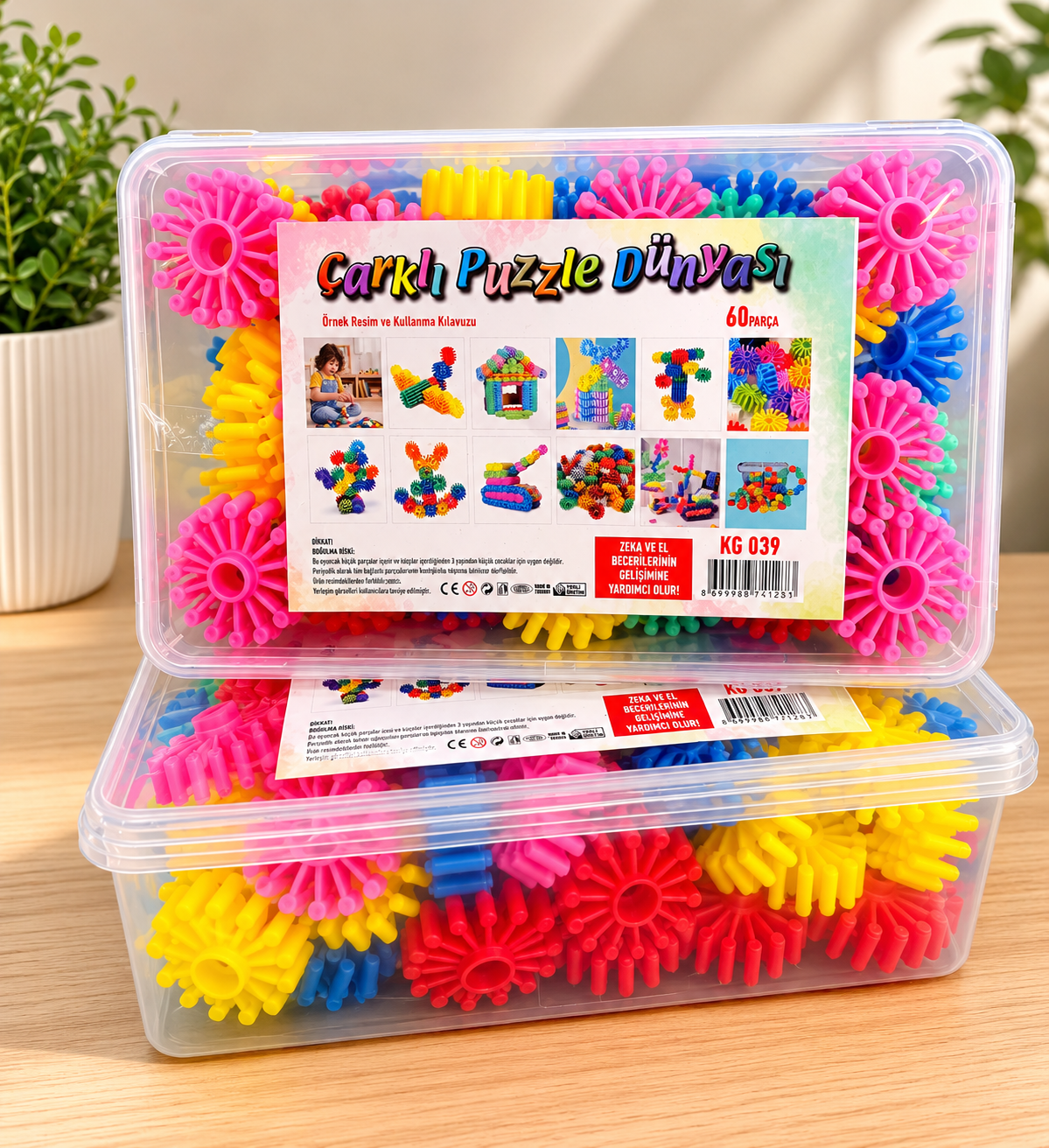 60'lı Çarklı Puzzle