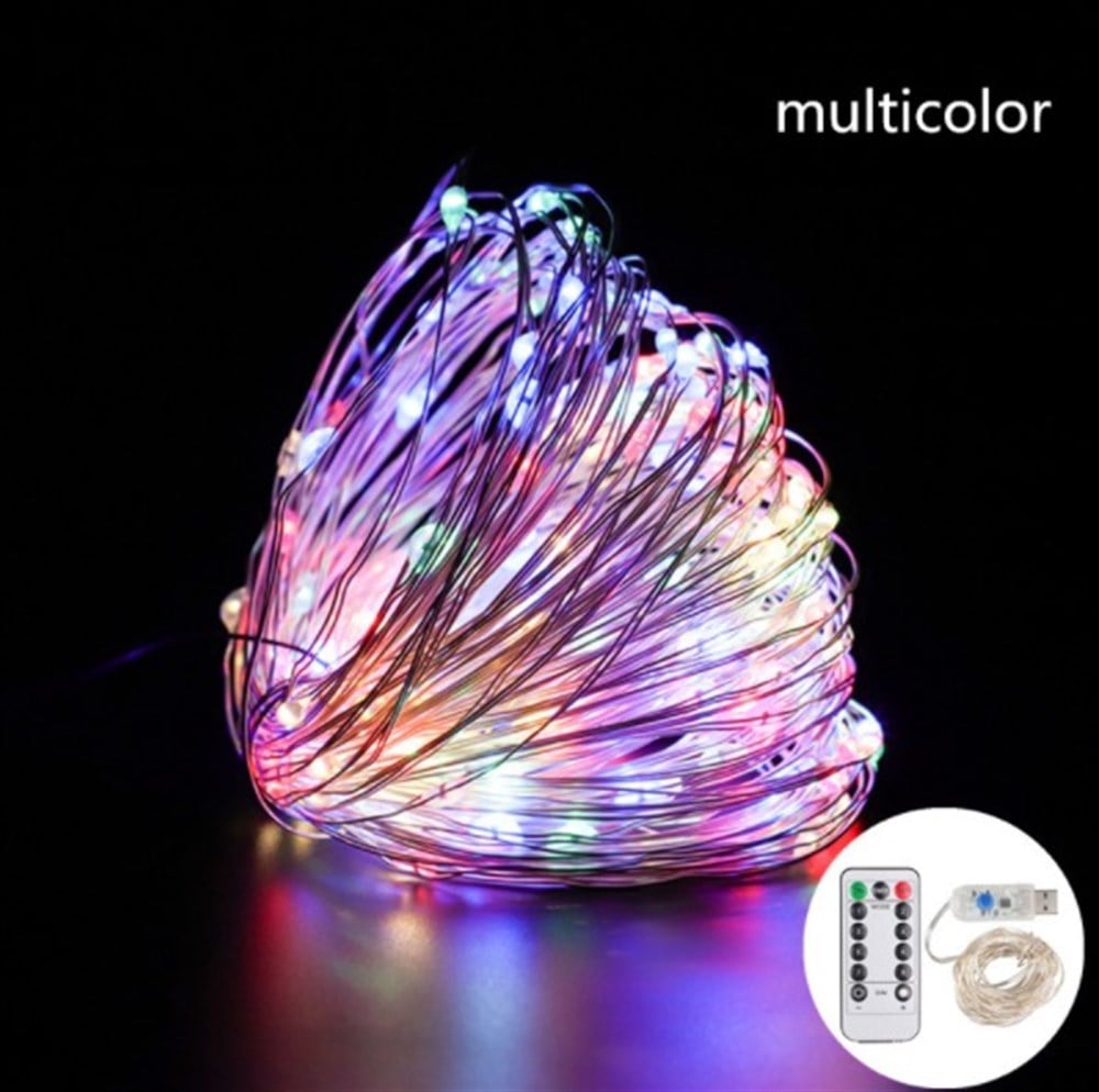 8 MODLU USB Lİ KUMANDALI 10 M PERİ LED RGB