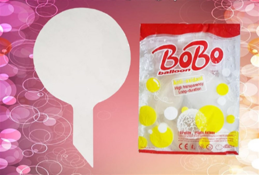 BOBO ŞEFFAF BALON 18 İNÇ 
