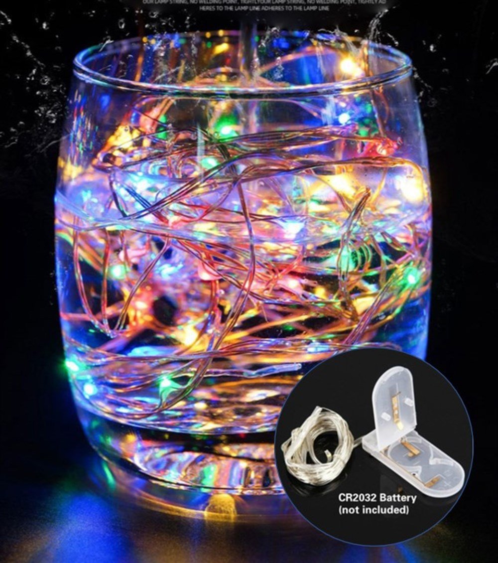 CR2032 PERİ LED 3 METRE RENKLİ 